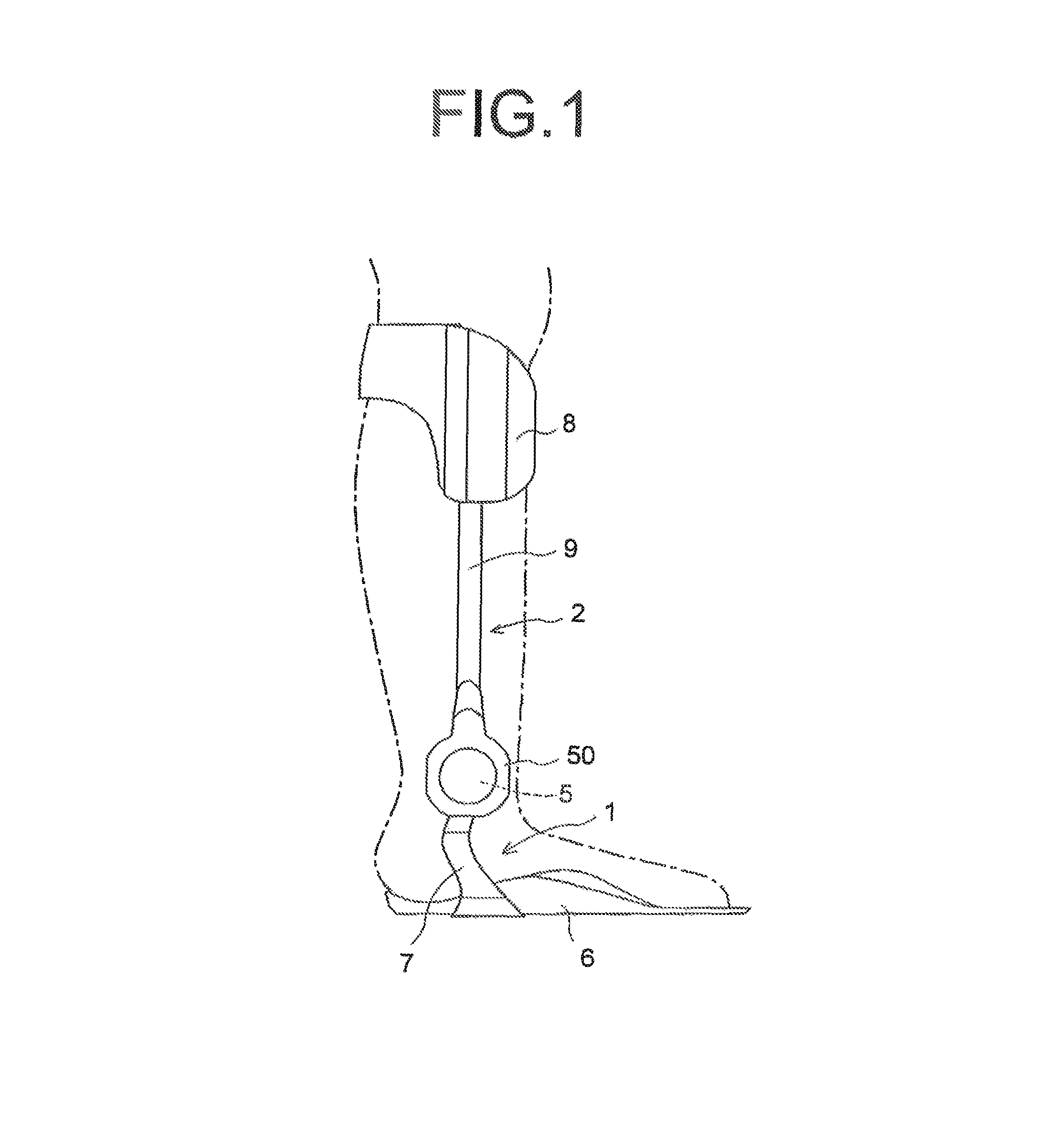 Lower limb joint orthosis and control method therefor