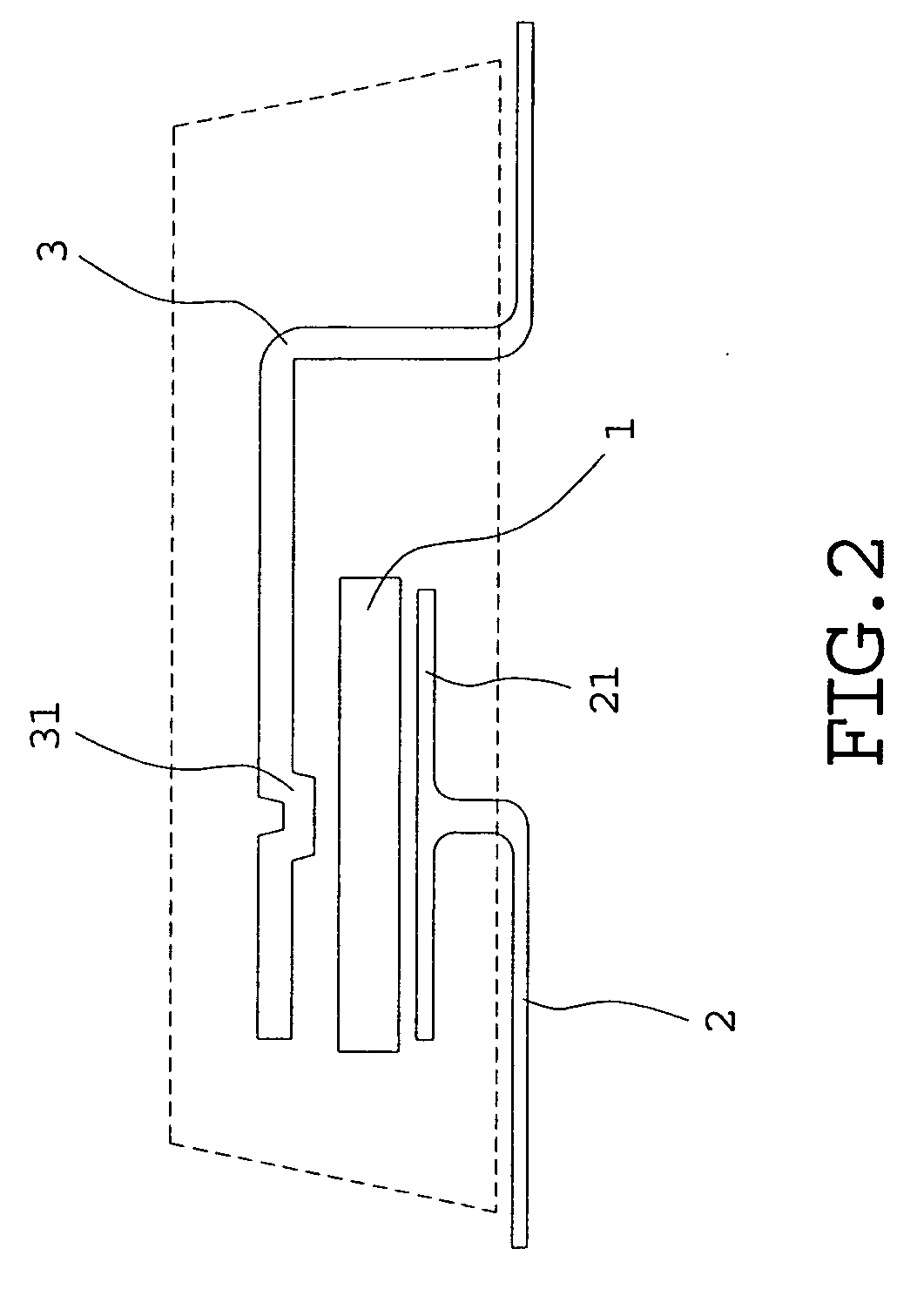 Surface mounting structure and packaging method thereof