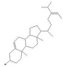 Method for extracting fucosterol from bladder-wrack