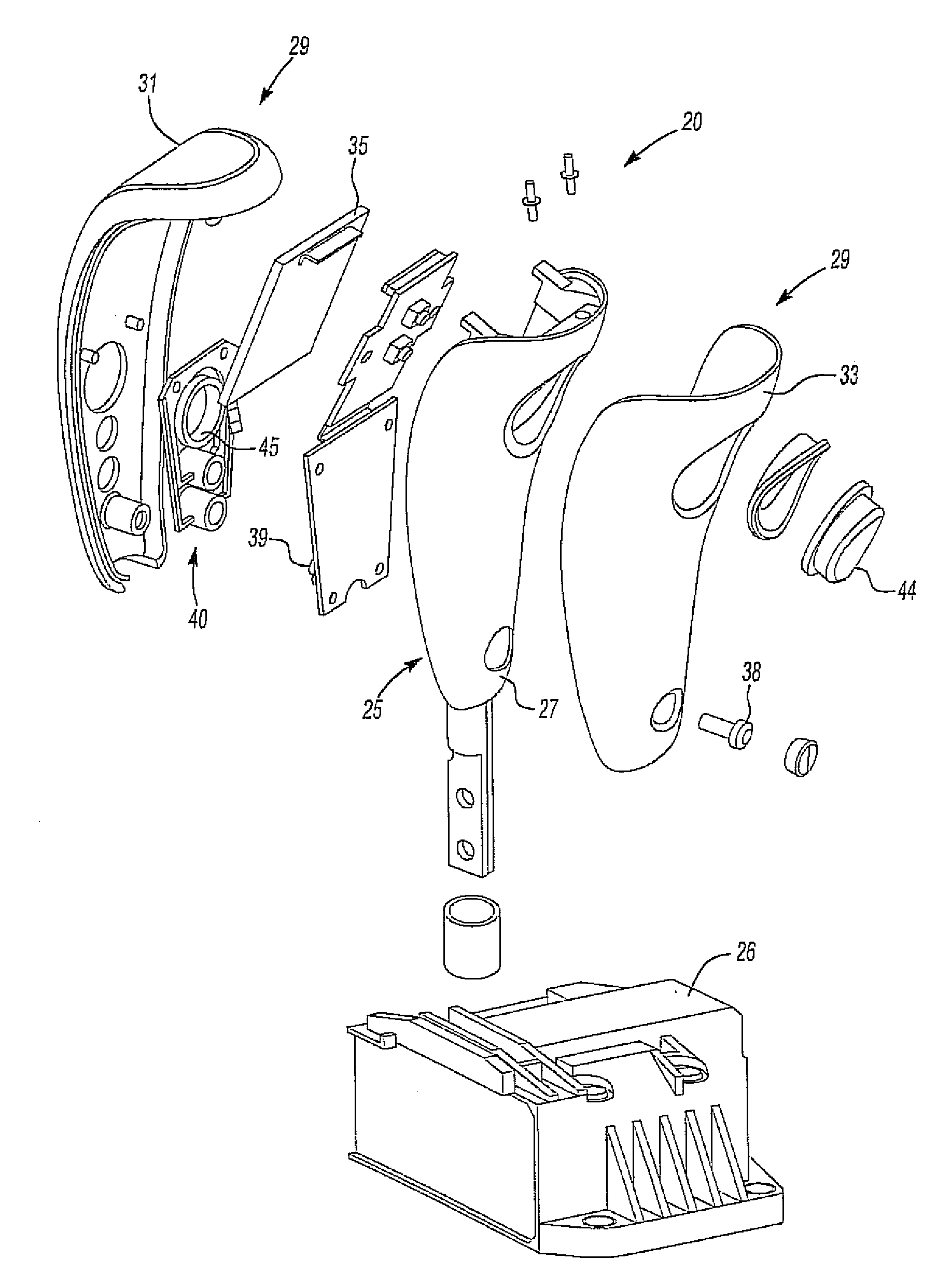 Shifter assembly including display and actuation for driver control