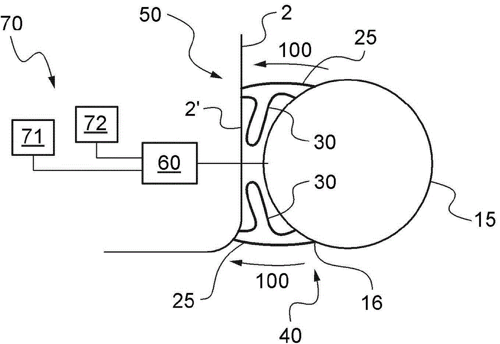 Buoyancy system for aircraft, and aircraft