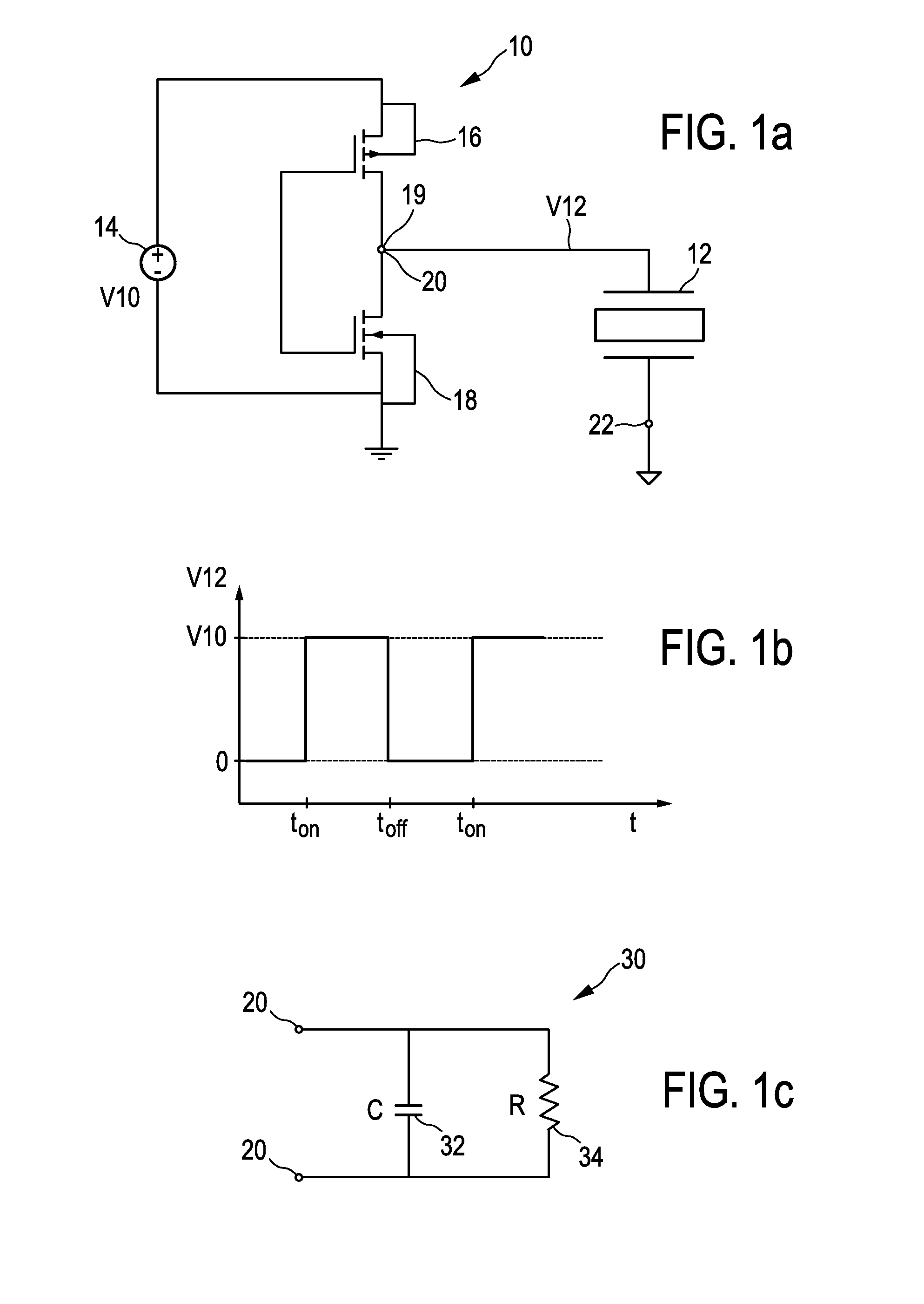 Driver device and driving method for driving a capacitive load, in particular an ultrasound transducer