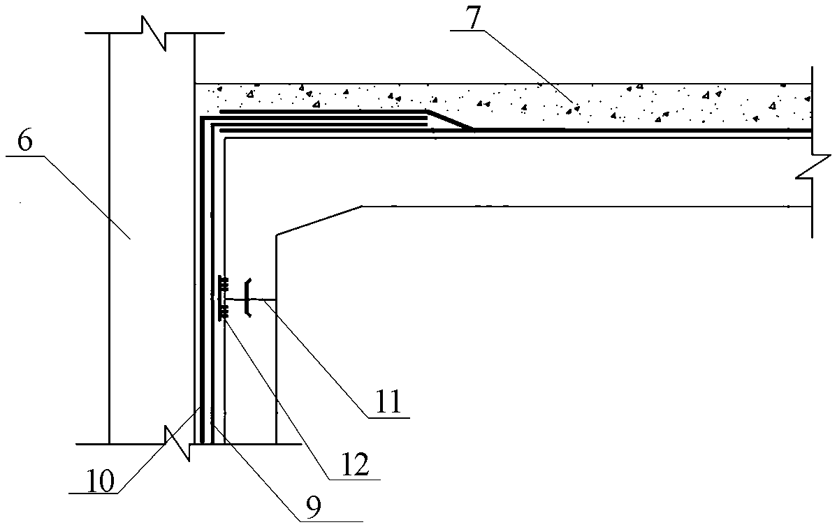 A skin-type waterproof structure of a subway station and its construction method