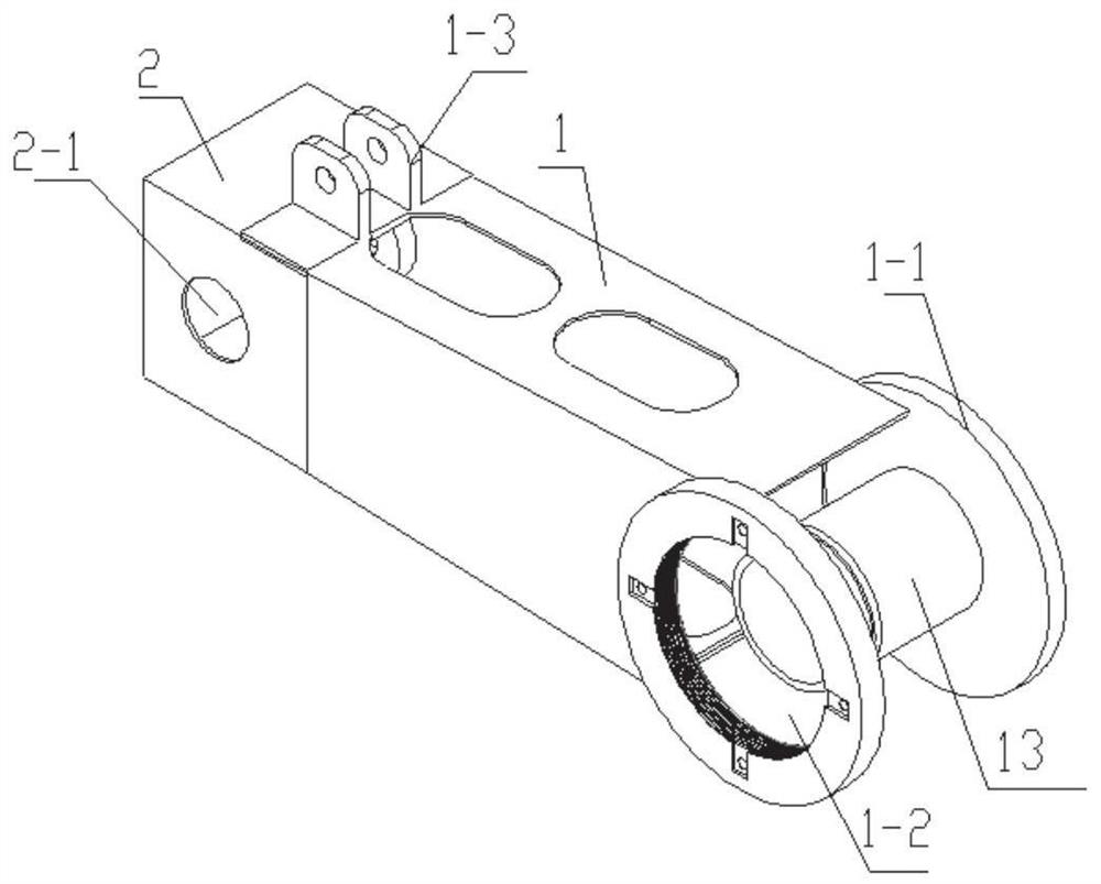 A bridge drive unit and an automobile lifting axle based on the bridge drive unit