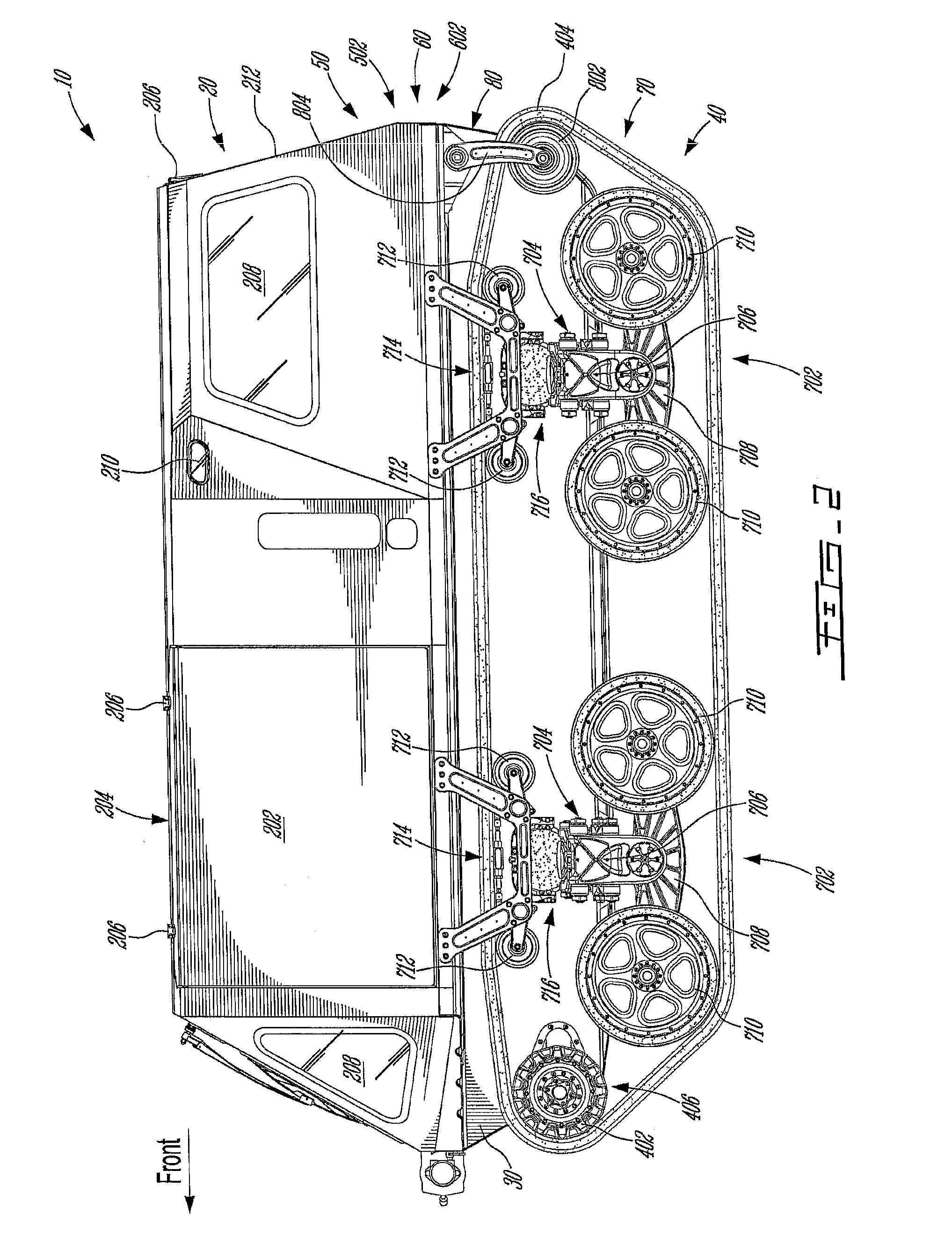 Double wishbones and double pivots vehicle suspension system