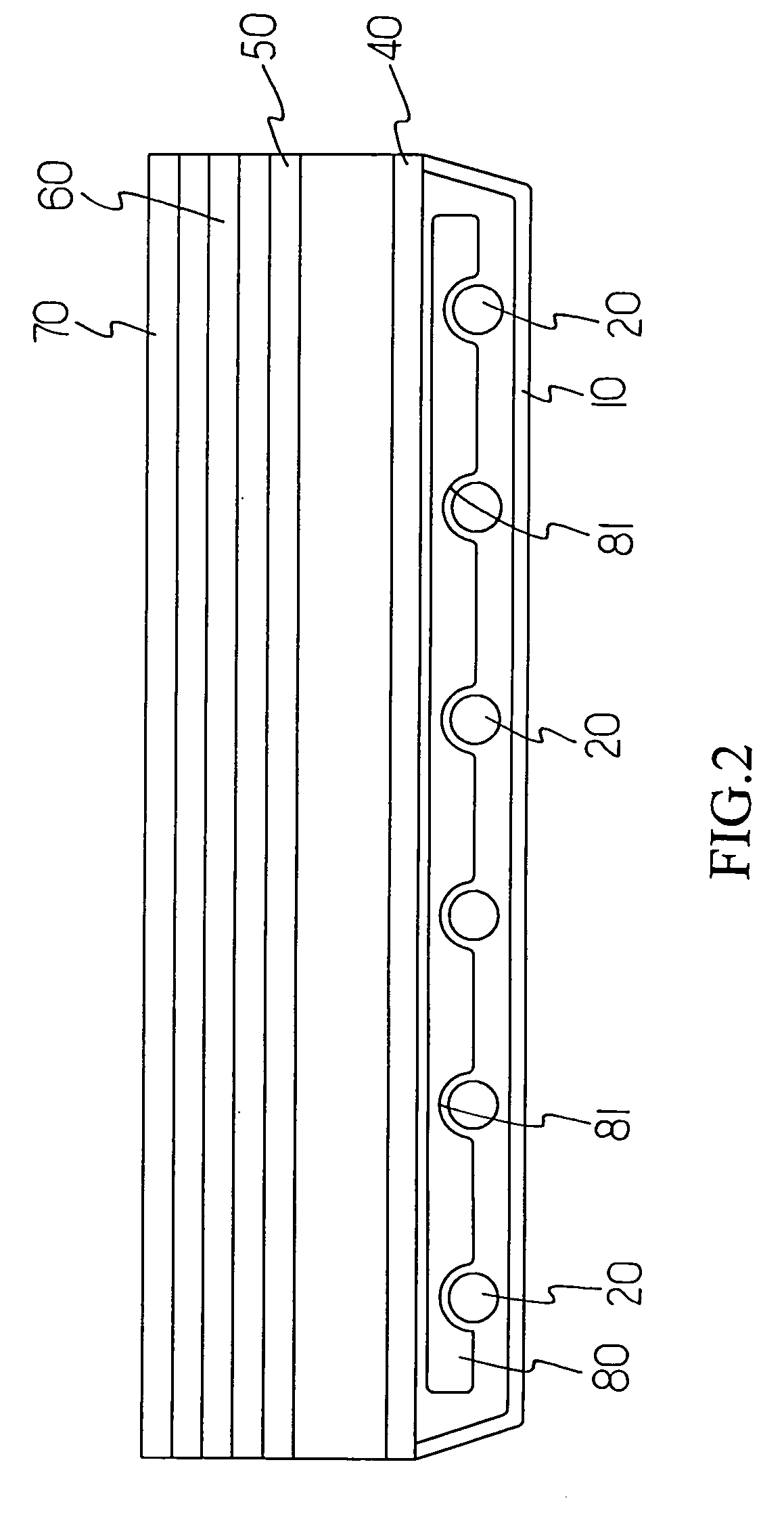LCD optical waveguide device