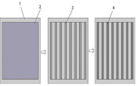 Preparation method of conductive polymer one-dimensional nanostructured array