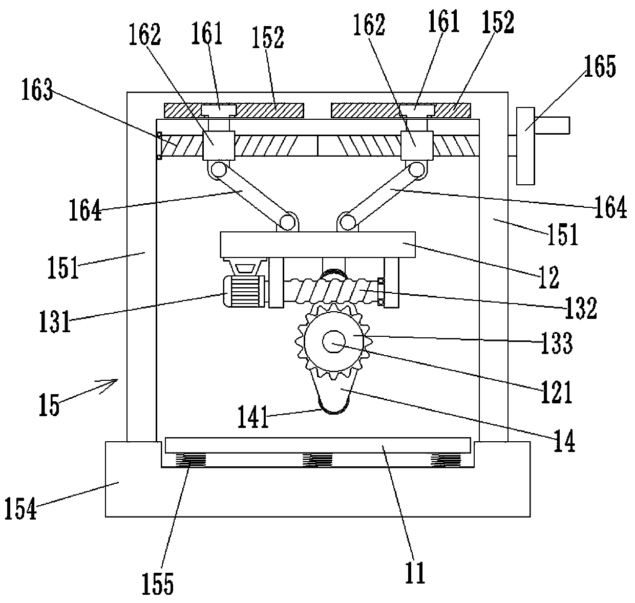 Machining automatic feeding device and method