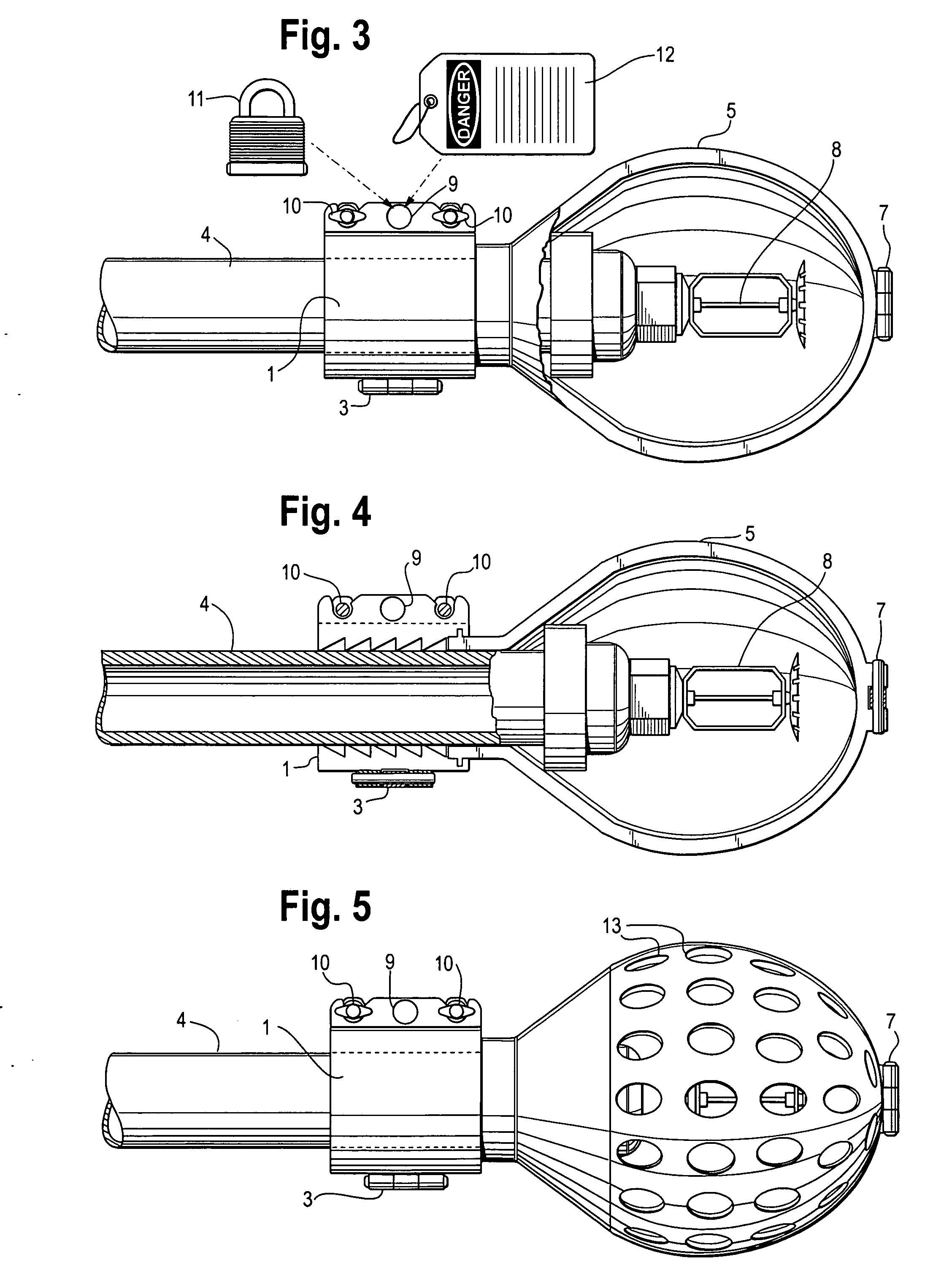 Method and apparatus for lock out-tag out of sprinkler heads