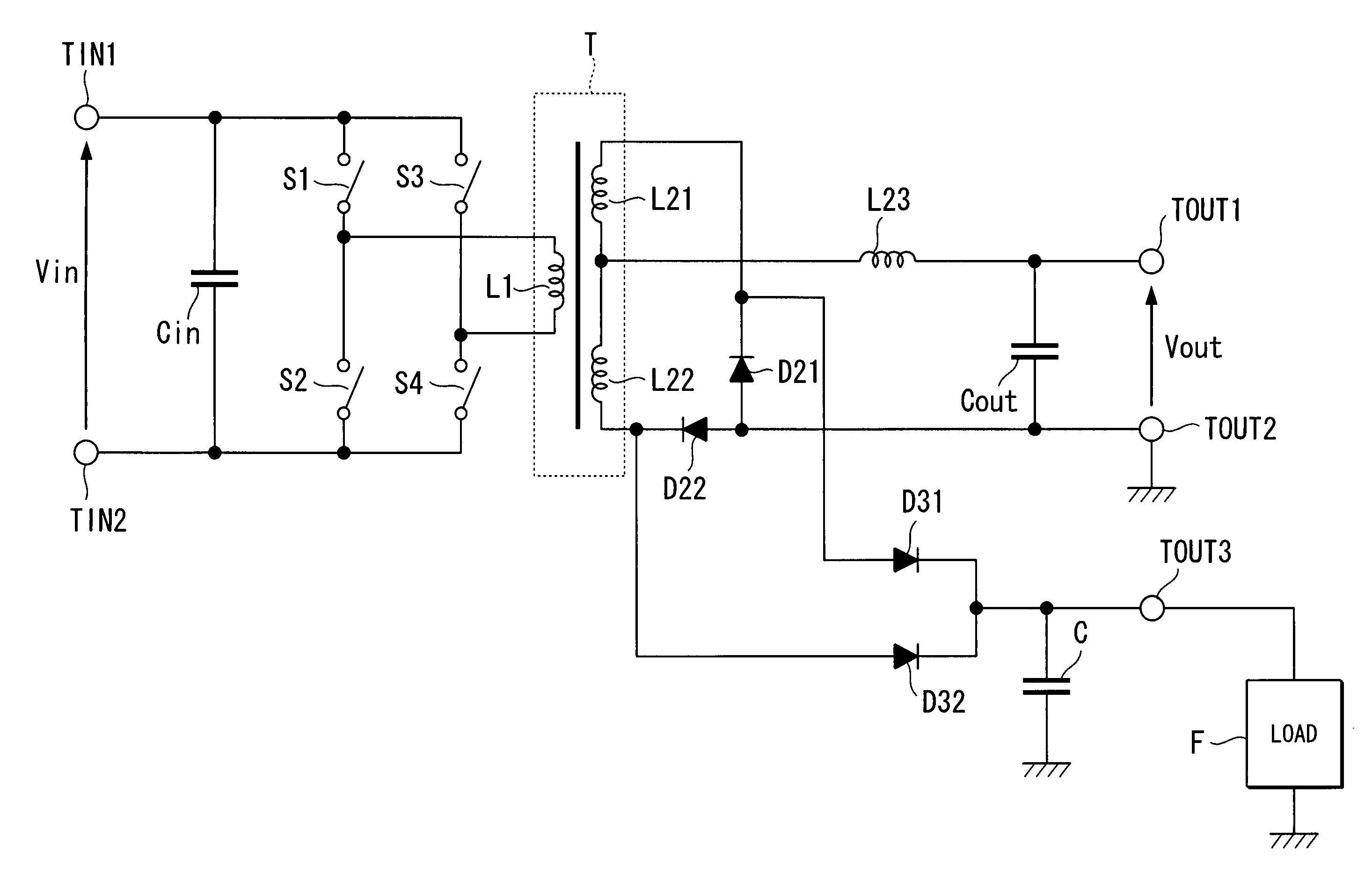 Switching Power Supply Circuit and Surge Absobring Circuit