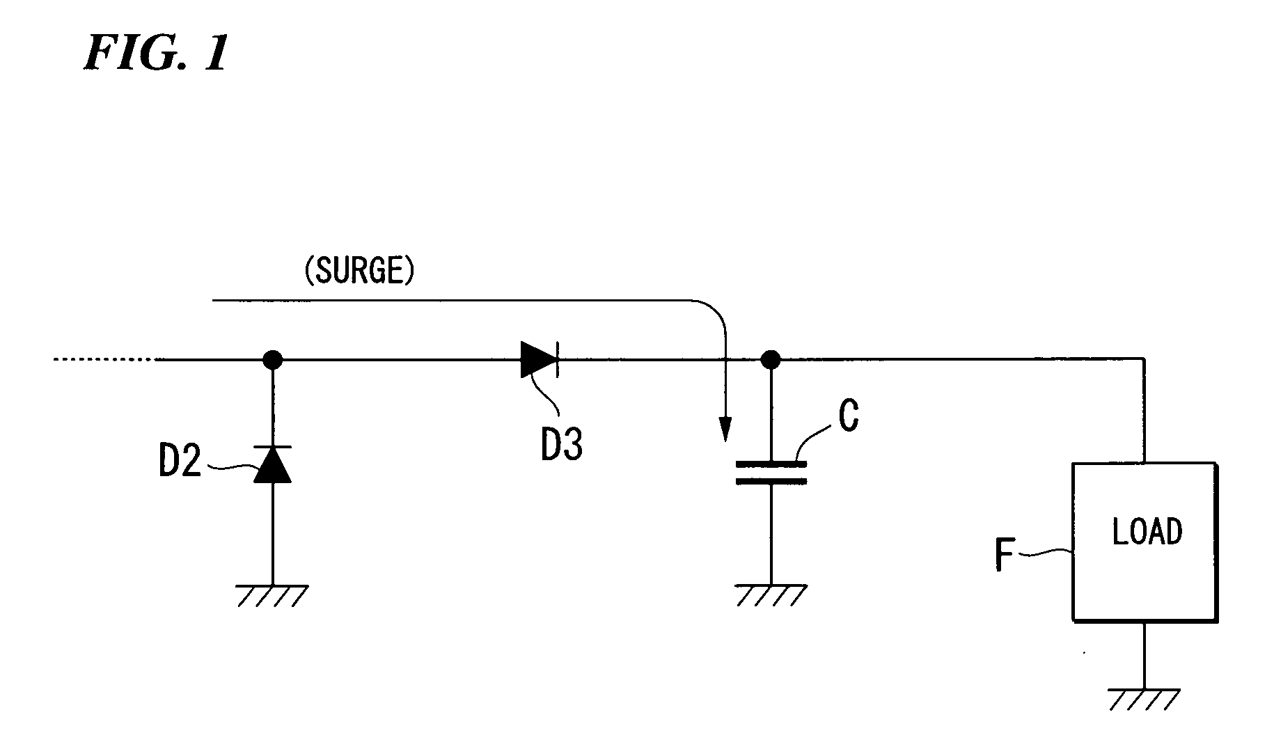 Switching Power Supply Circuit and Surge Absobring Circuit