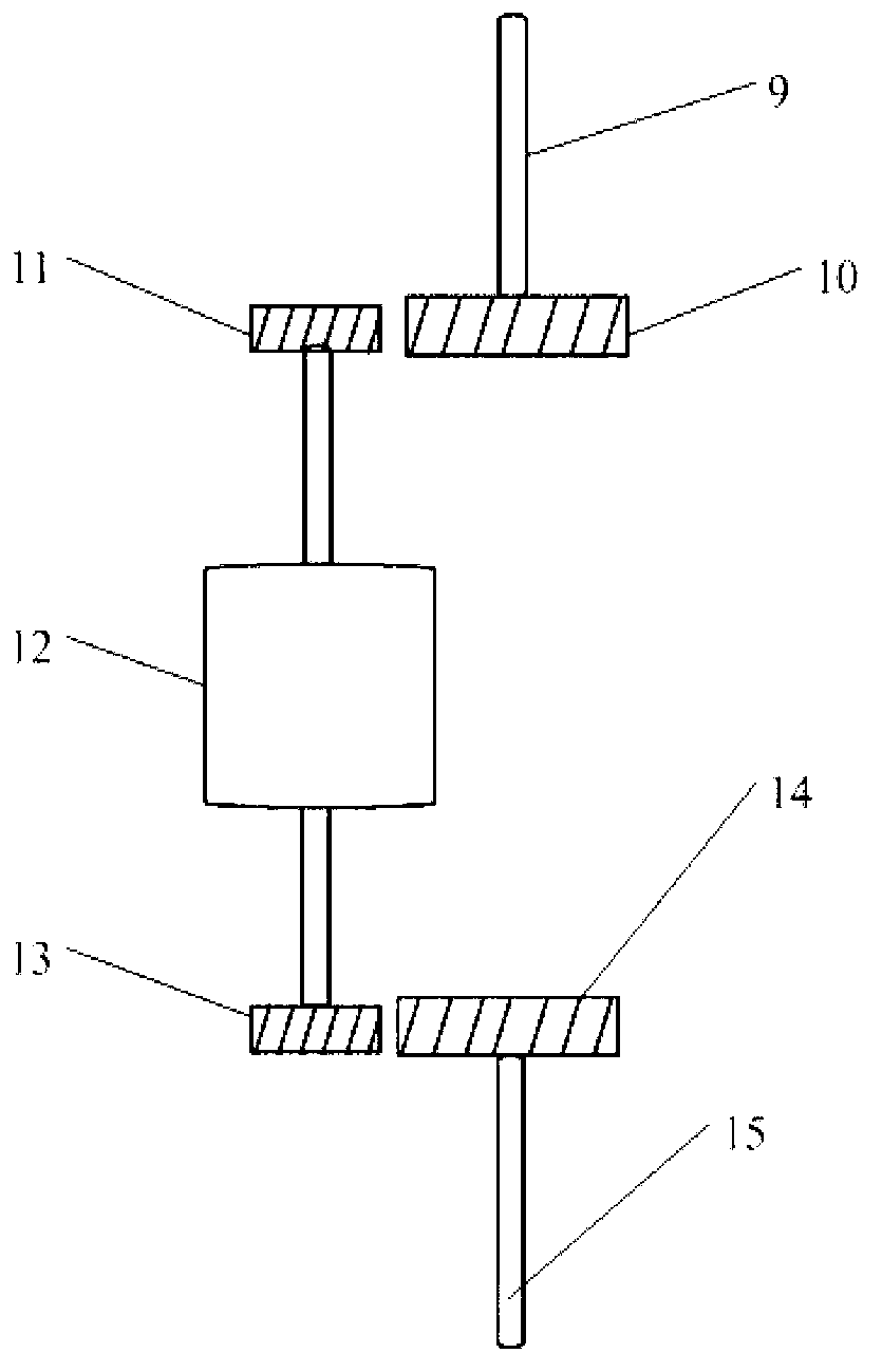 Energy-saving power generation device for ship