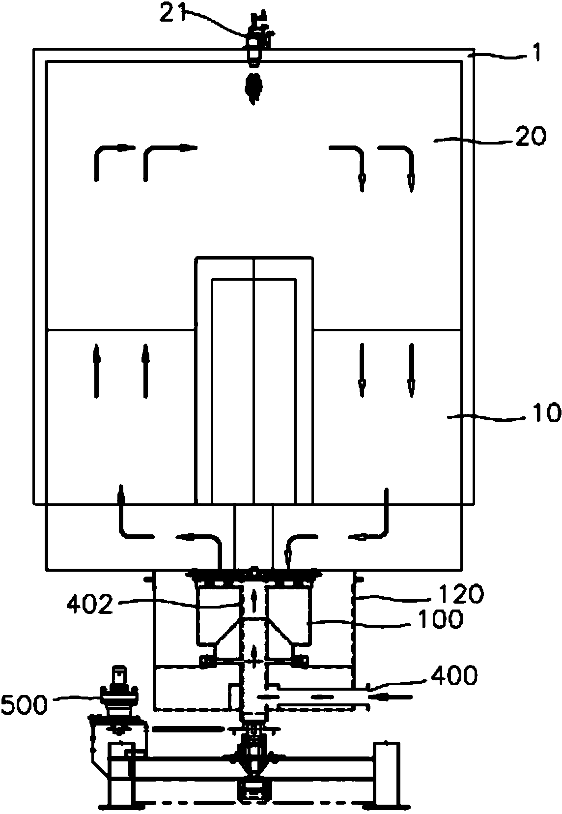 Heat accumulating type combustion device with rotary valve capable of improving sealing during wind direction conversion process