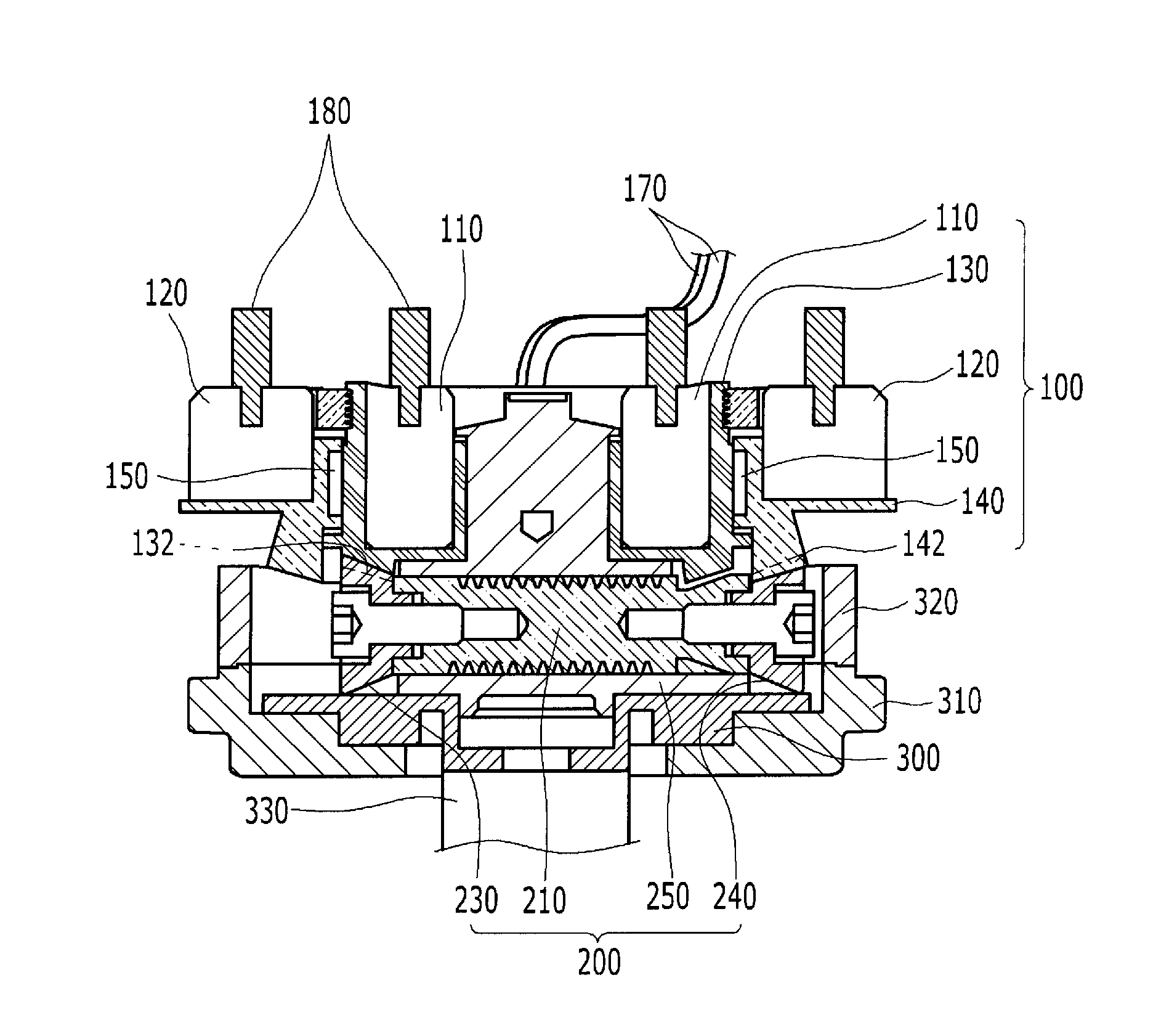 Continuous variable valve timing apparatus