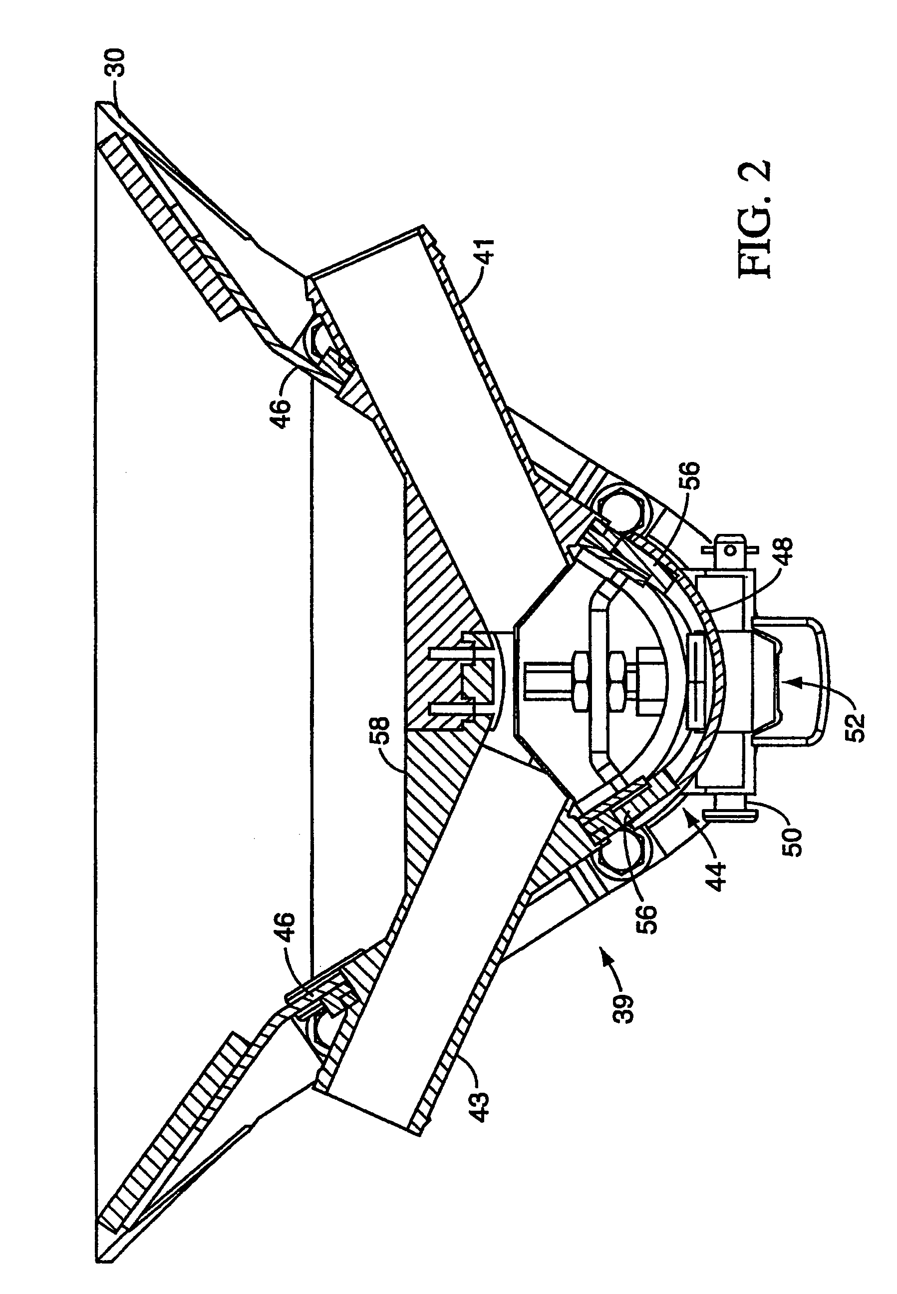 Agitation system for an agricultural machine product distribution system