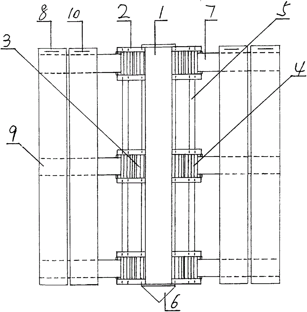 Method for manufacturing a rotary guide frame