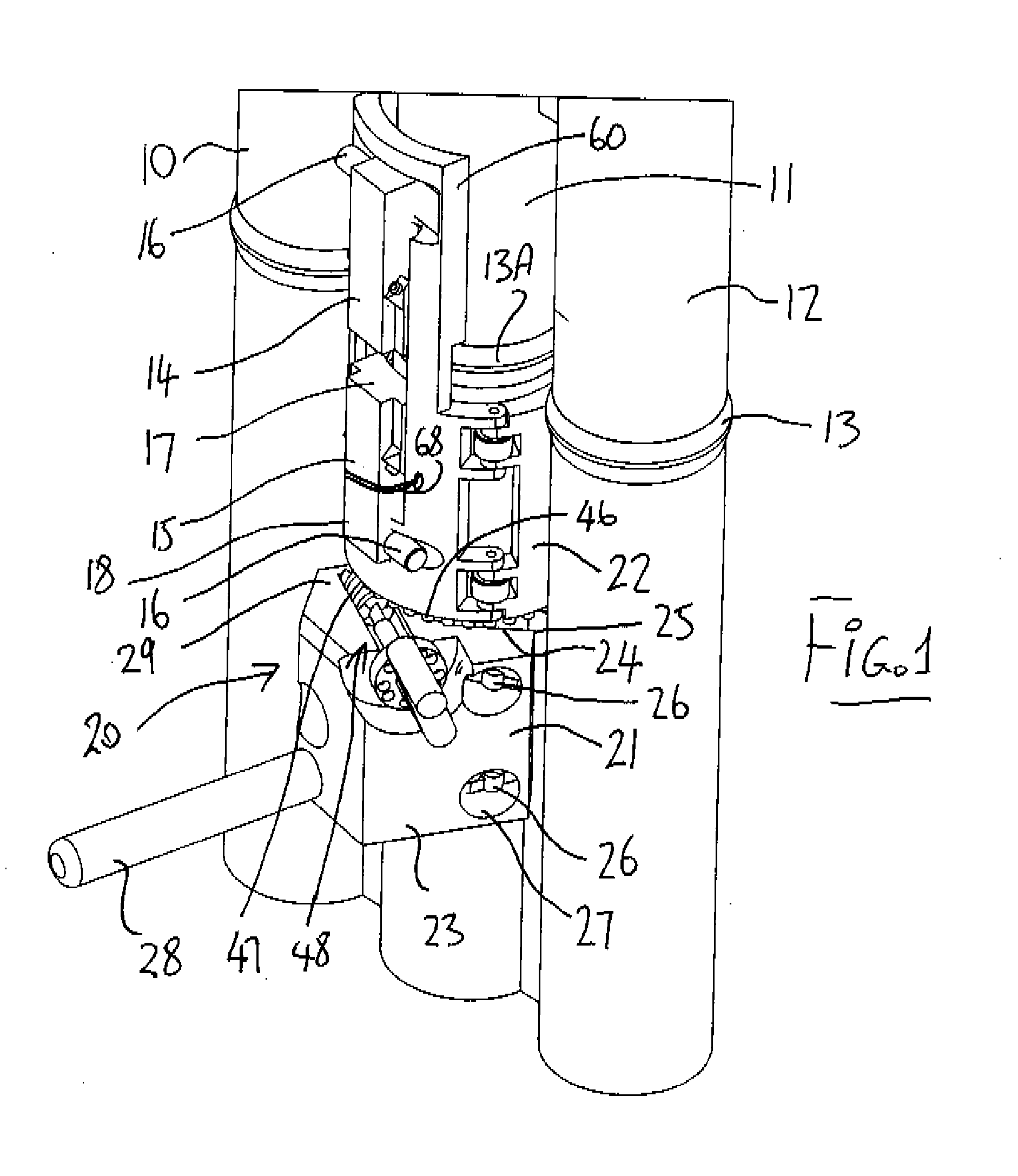 Apparatus for structural testing of a cylindrical body
