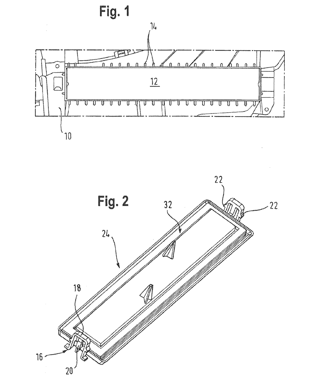 Housing, in paticular filter housing and air conditioning system for a vehicle