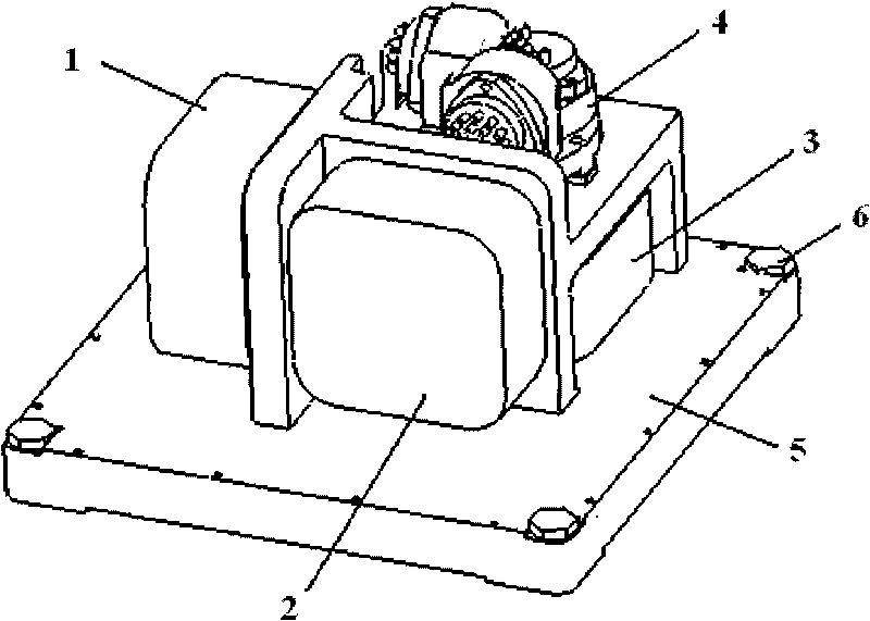 High-precision uniaxial rotation attitude measuring system based on laser gyro