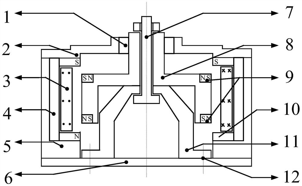 A New Electromagnetic Vibration Isolator with Adjustable Negative Stiffness