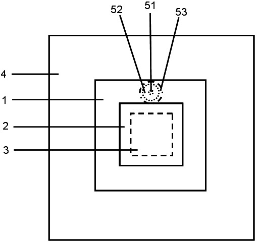 Three-frequency medium resonant antenna with function of coaxial feed