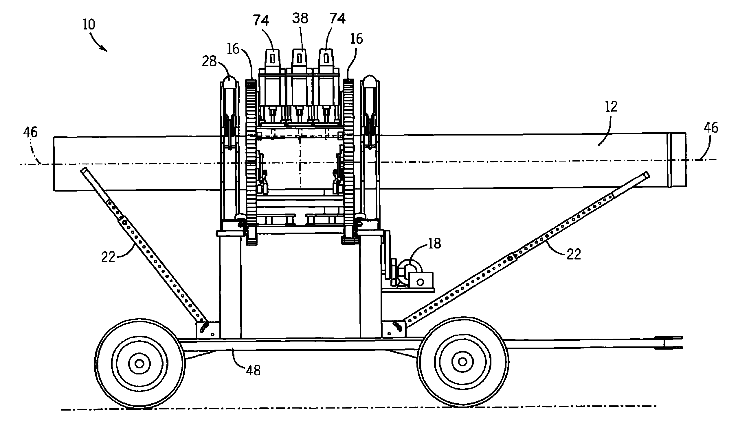 Simultaneous pipe cutting, chamfering and grooving device