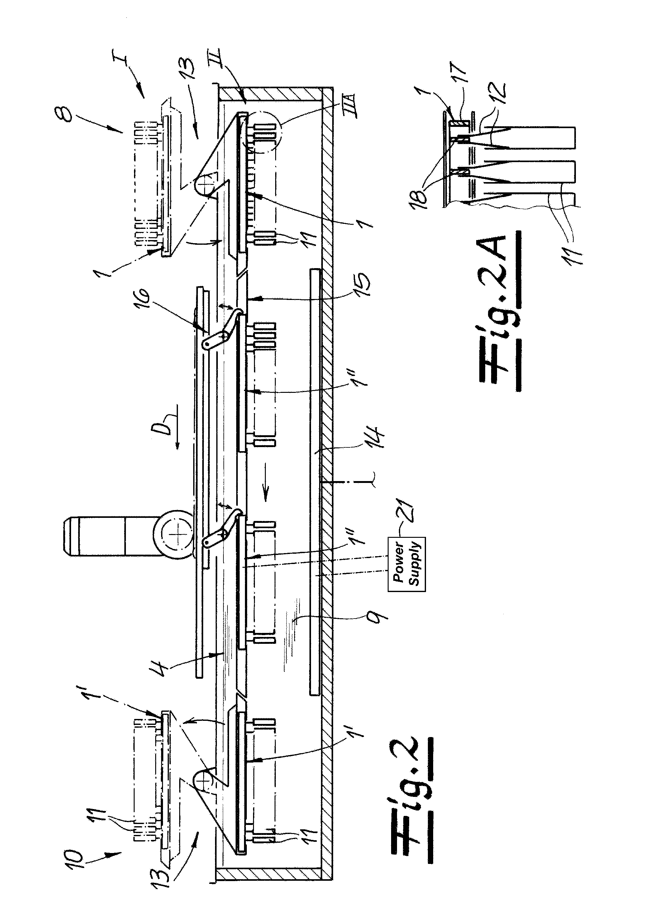 Method of anodizing hollow metallic bodies