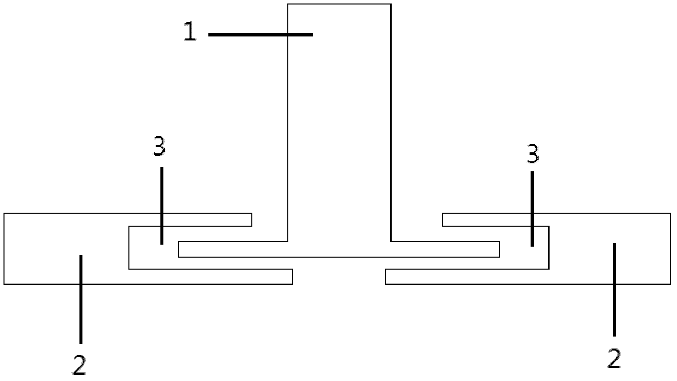 T-shaped micro-strip dual-mode band-pass filter