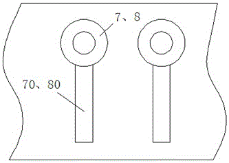 Noise-reduction type electric power transmission cable bending equipment and cable bending forming method