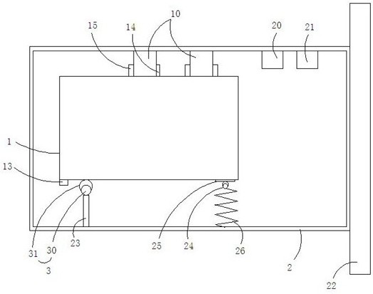 A lightweight explosion-proof security monitoring camera and its adjustment method