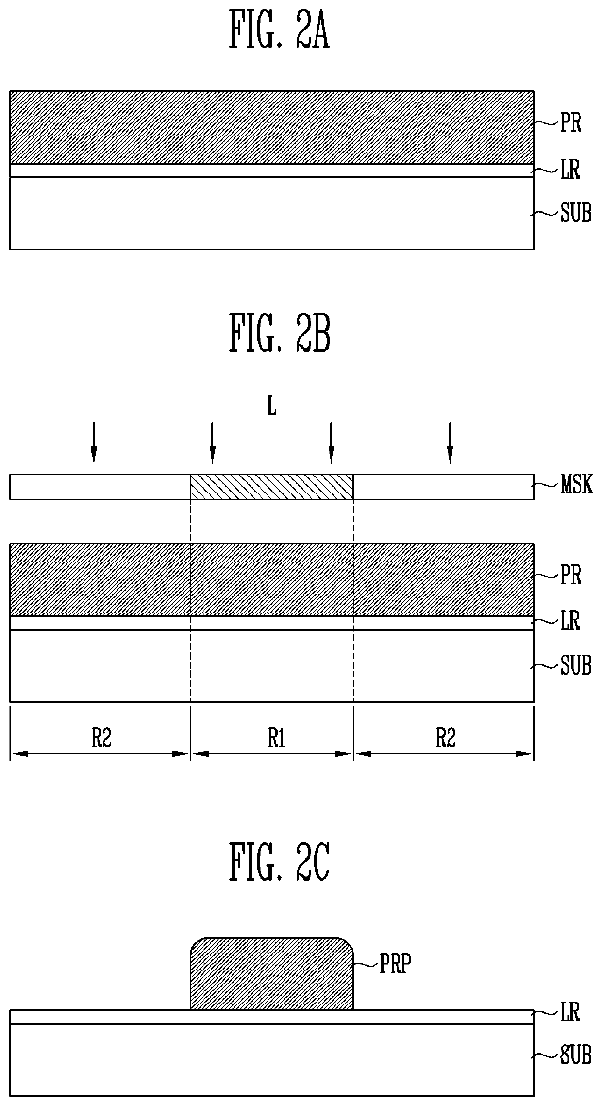 Photoresist stripping apparatus, and methods of stripping photoresist and forming thin film pattern using the same