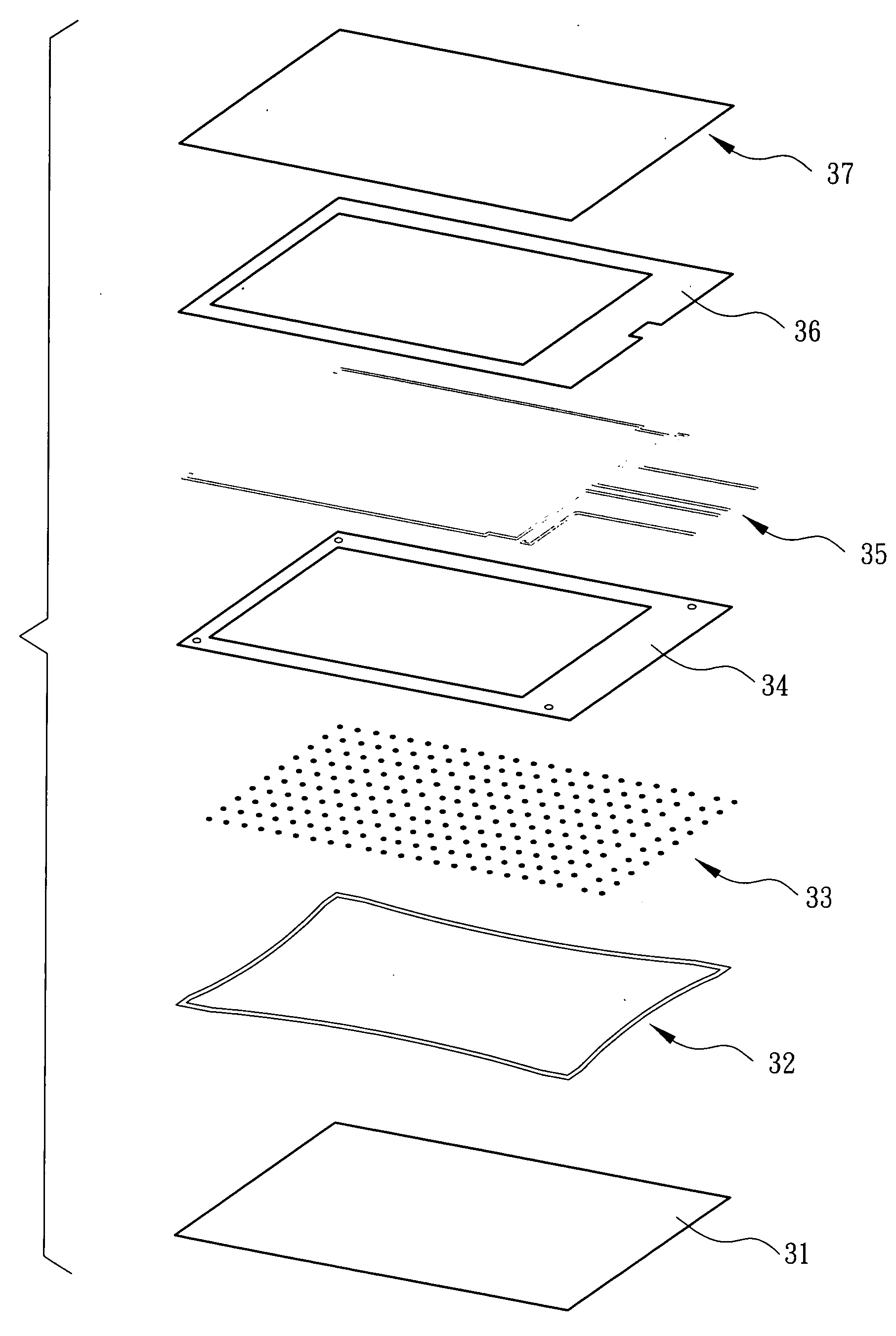 Electrode pattern for touch panels