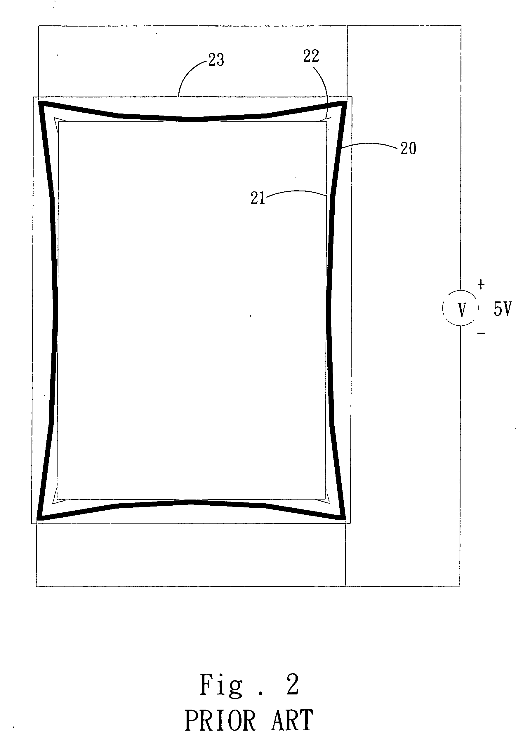 Electrode pattern for touch panels