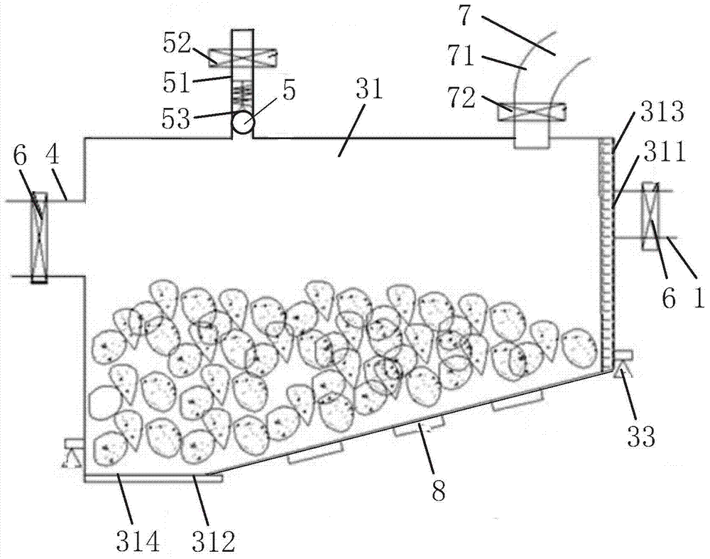 A slag discharge mechanism of a shield machine and a mud-water balance shield machine
