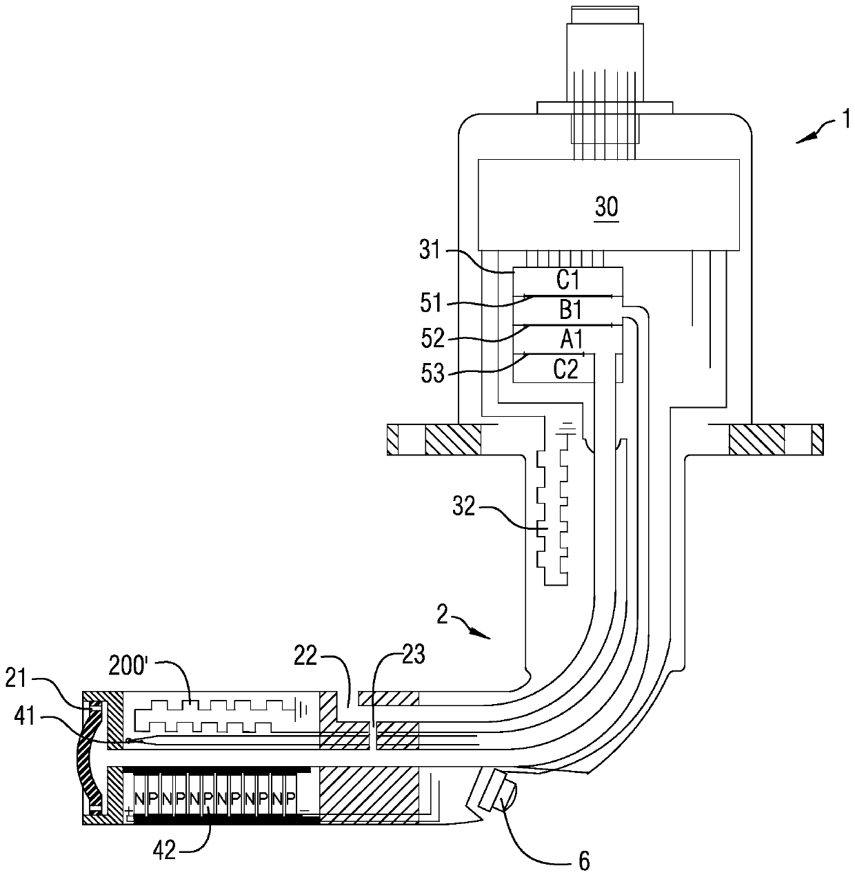 an ice sensor