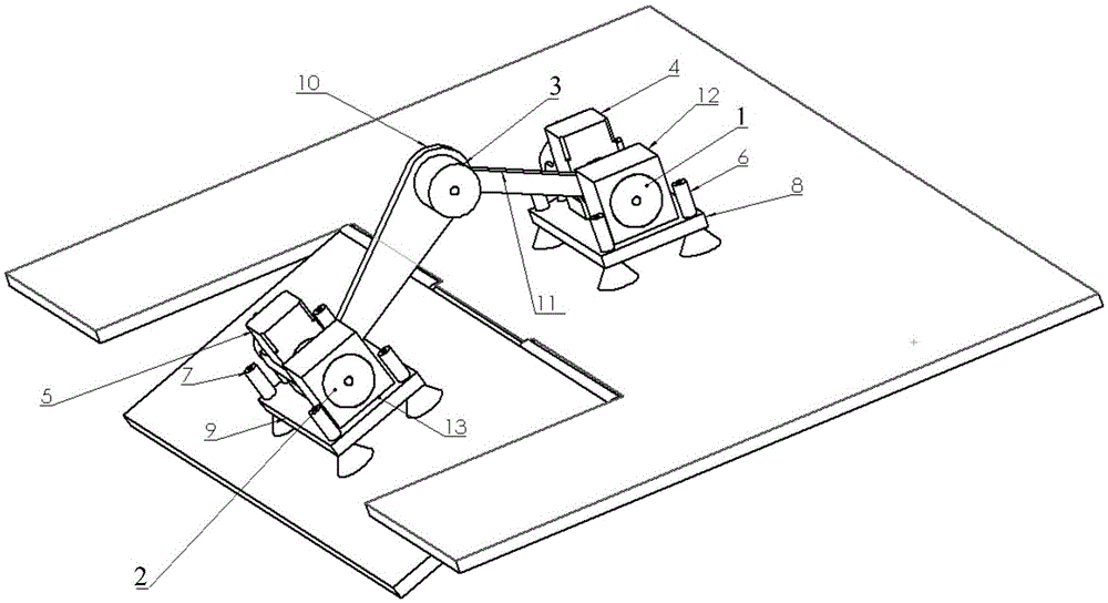 Airplane steering surface deflection angle measurement device and method