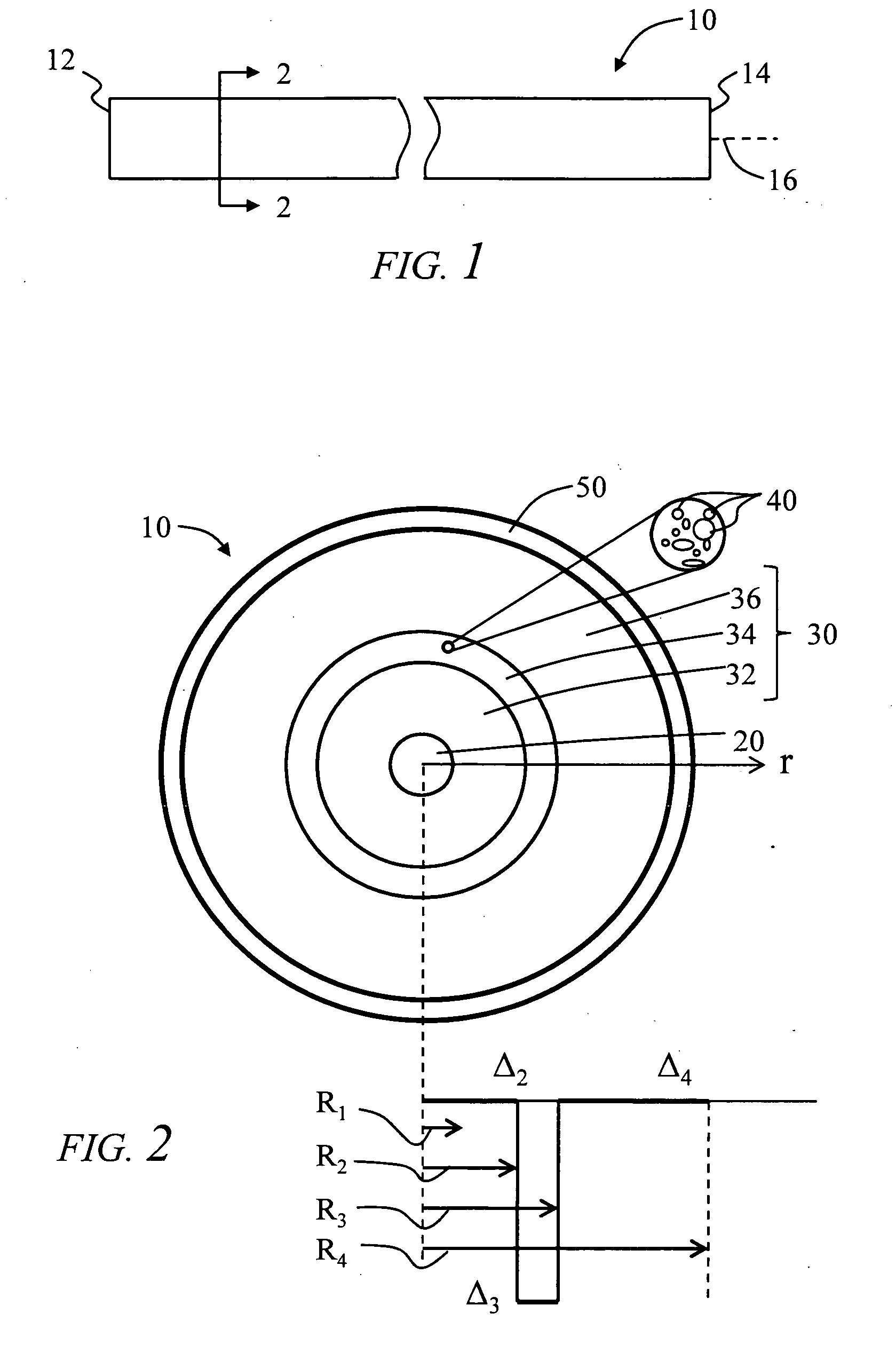Connectorized nano-engineered optical fibers and methods of forming same