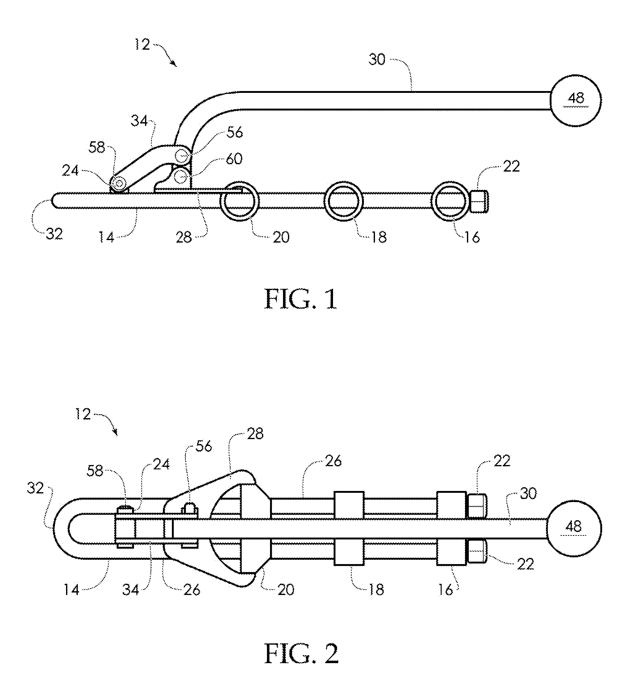 Safety lowering device