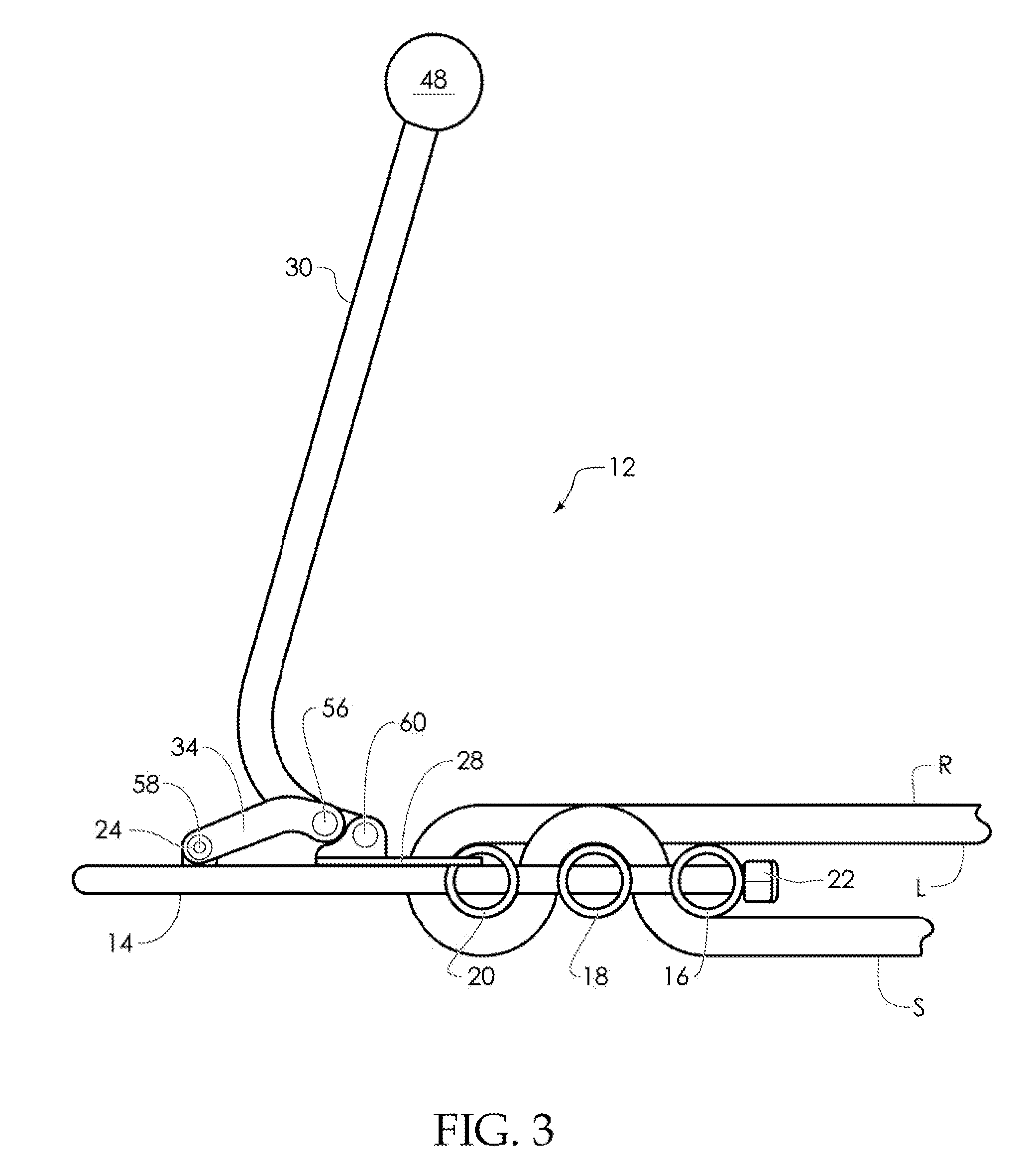 Safety lowering device