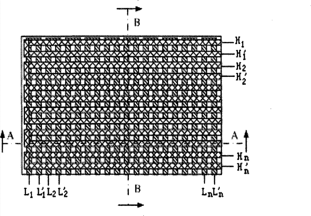 Early warning monitoring and condition constructing method and device for component surface failure