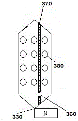 Self-dedusting type system for producing synthetic gas through pyrolysis and cracking of coal