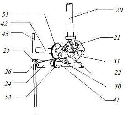 Needle driving mechanism for variable space embroidery machine
