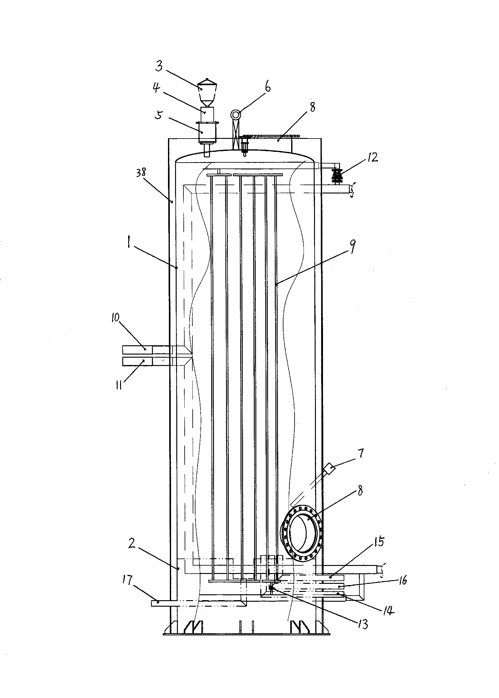 Storage device of chemical materials for manufacturing automotive interiors