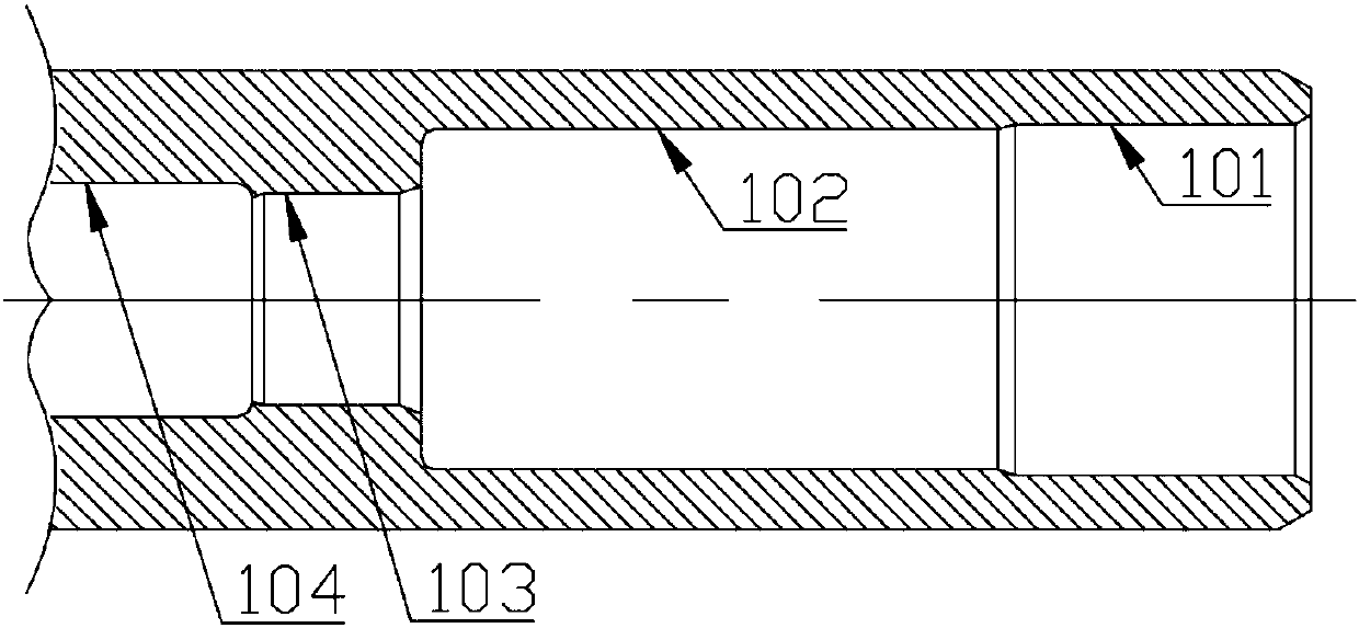 Inner hole electroplating device