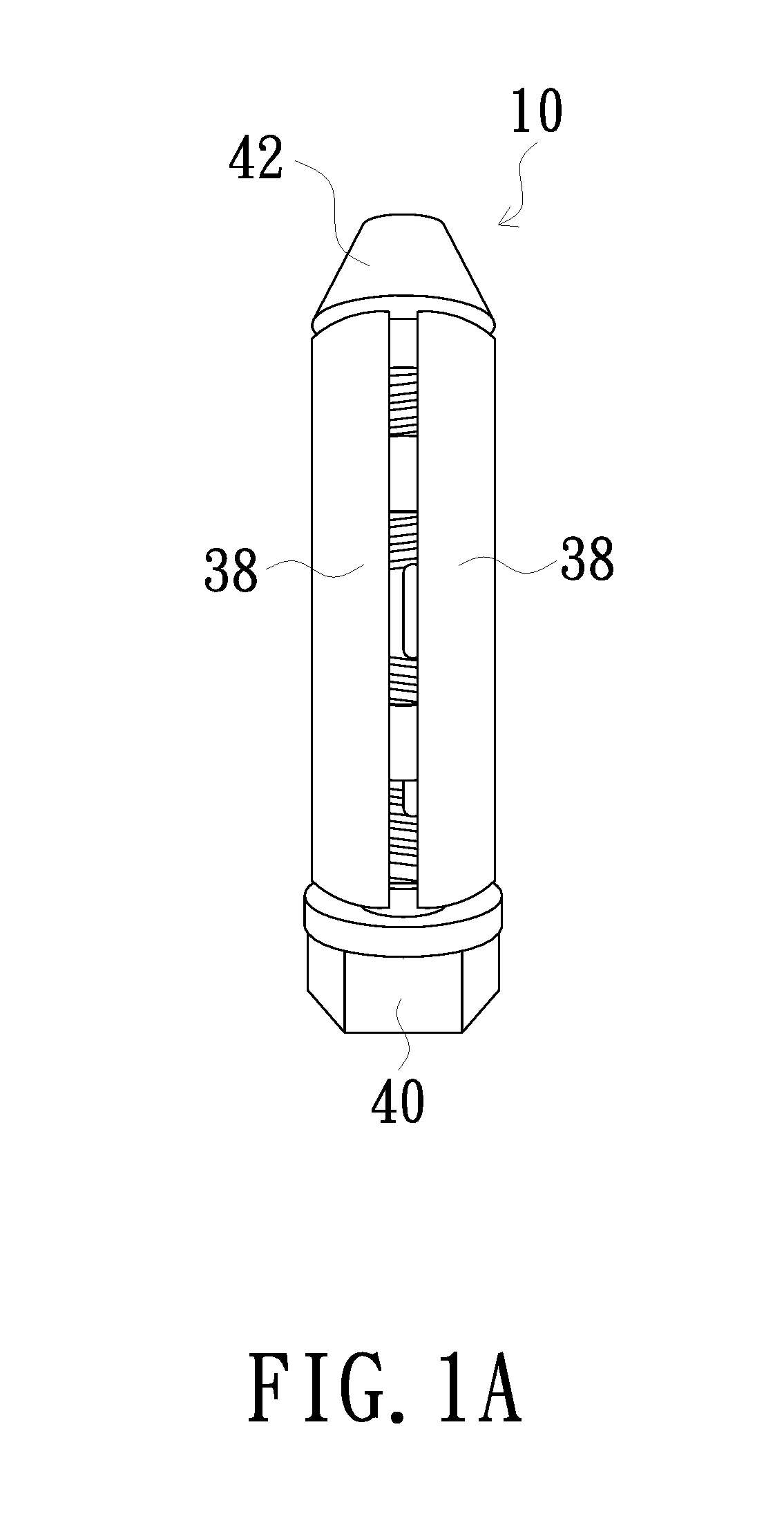 Vertebral body expanding device and tool set for operating the same