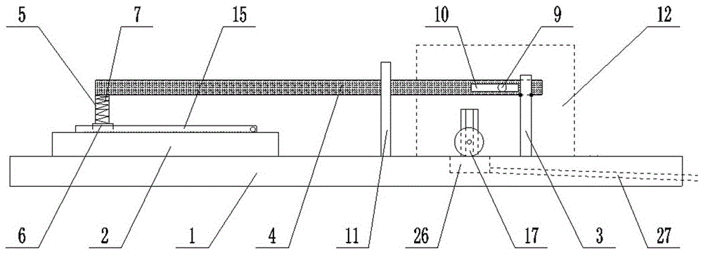 Concrete sample polishing device for nanometer indentation experiments