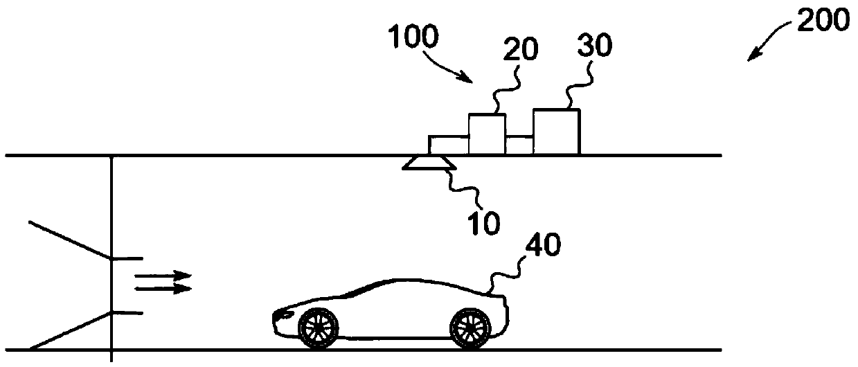 Non-contacting deformation measurement method and system for determining deformation of object, and usage