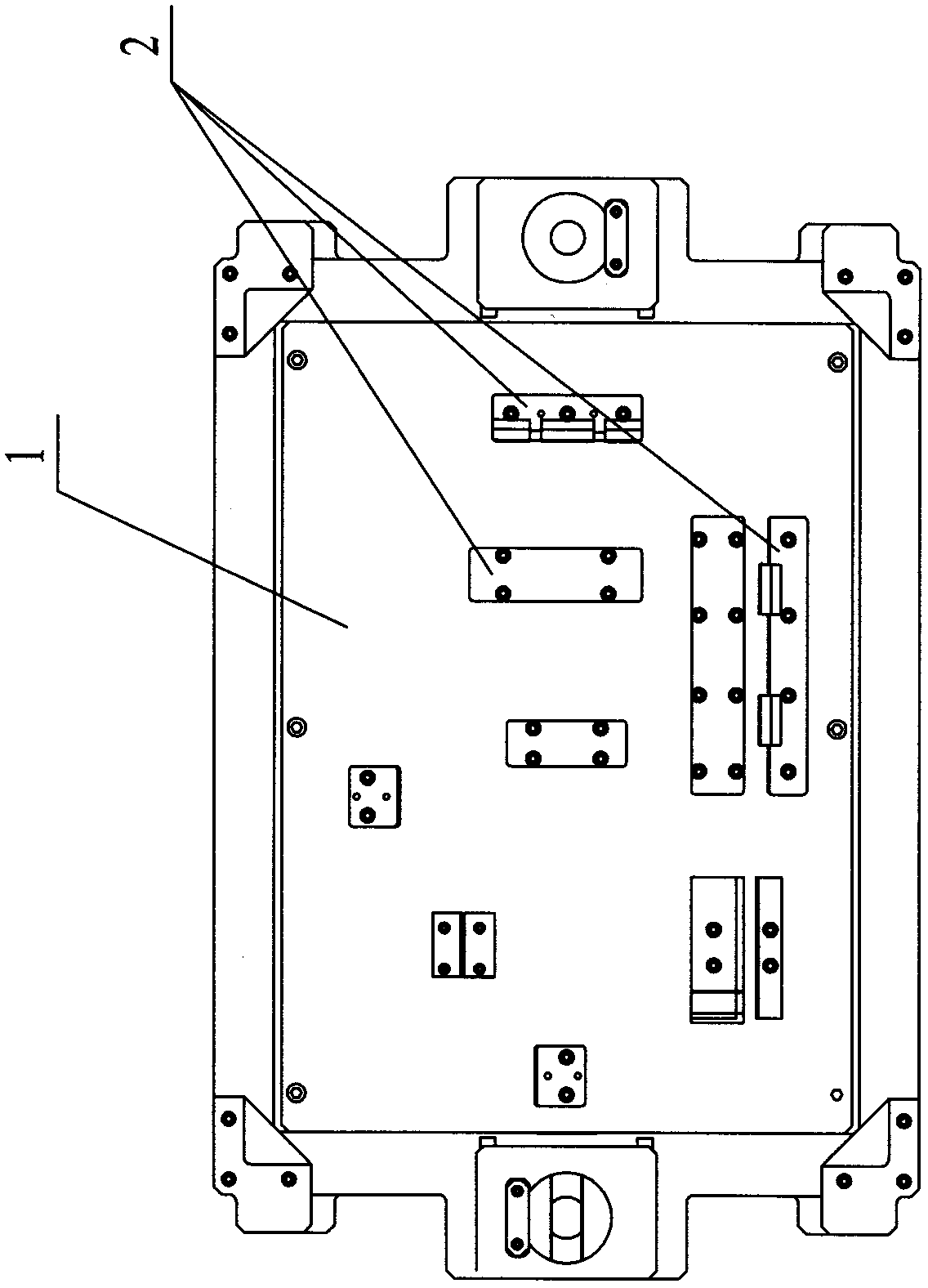 Automatic core assembling and setting clamp