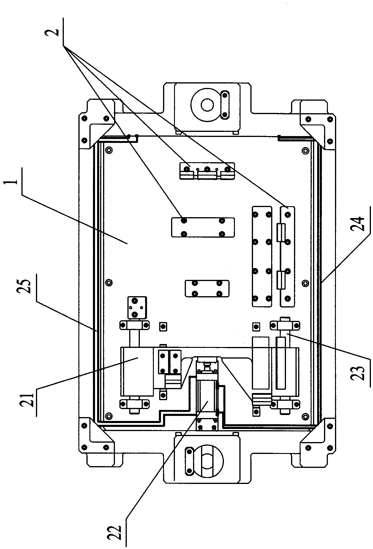 Automatic core assembling and setting clamp