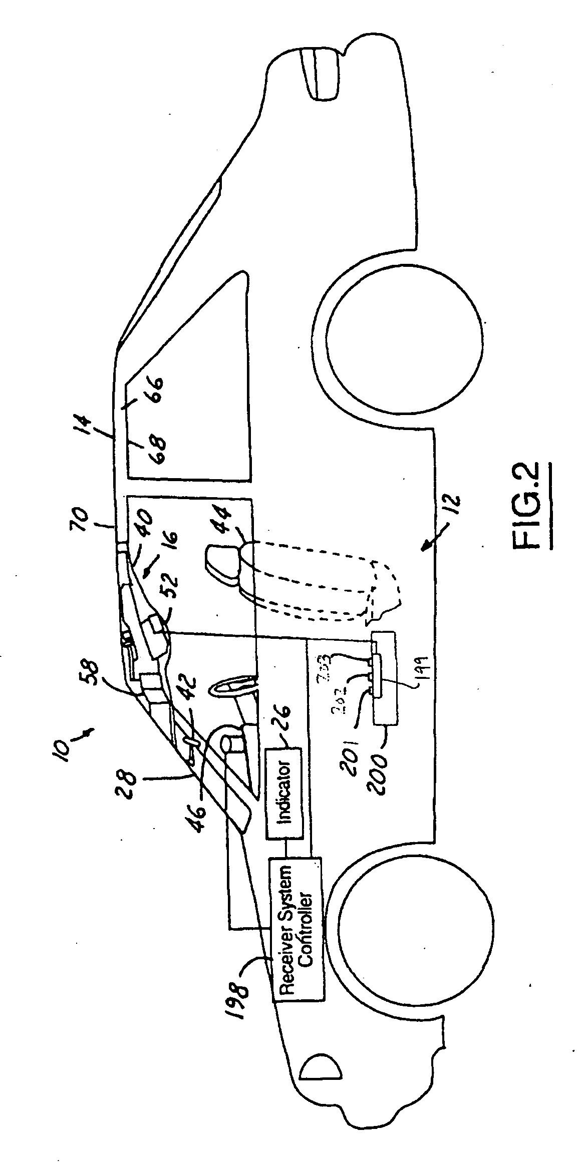 Component alignment maintaining module for an active night vision system mounted within an interior cabin of a vehicle